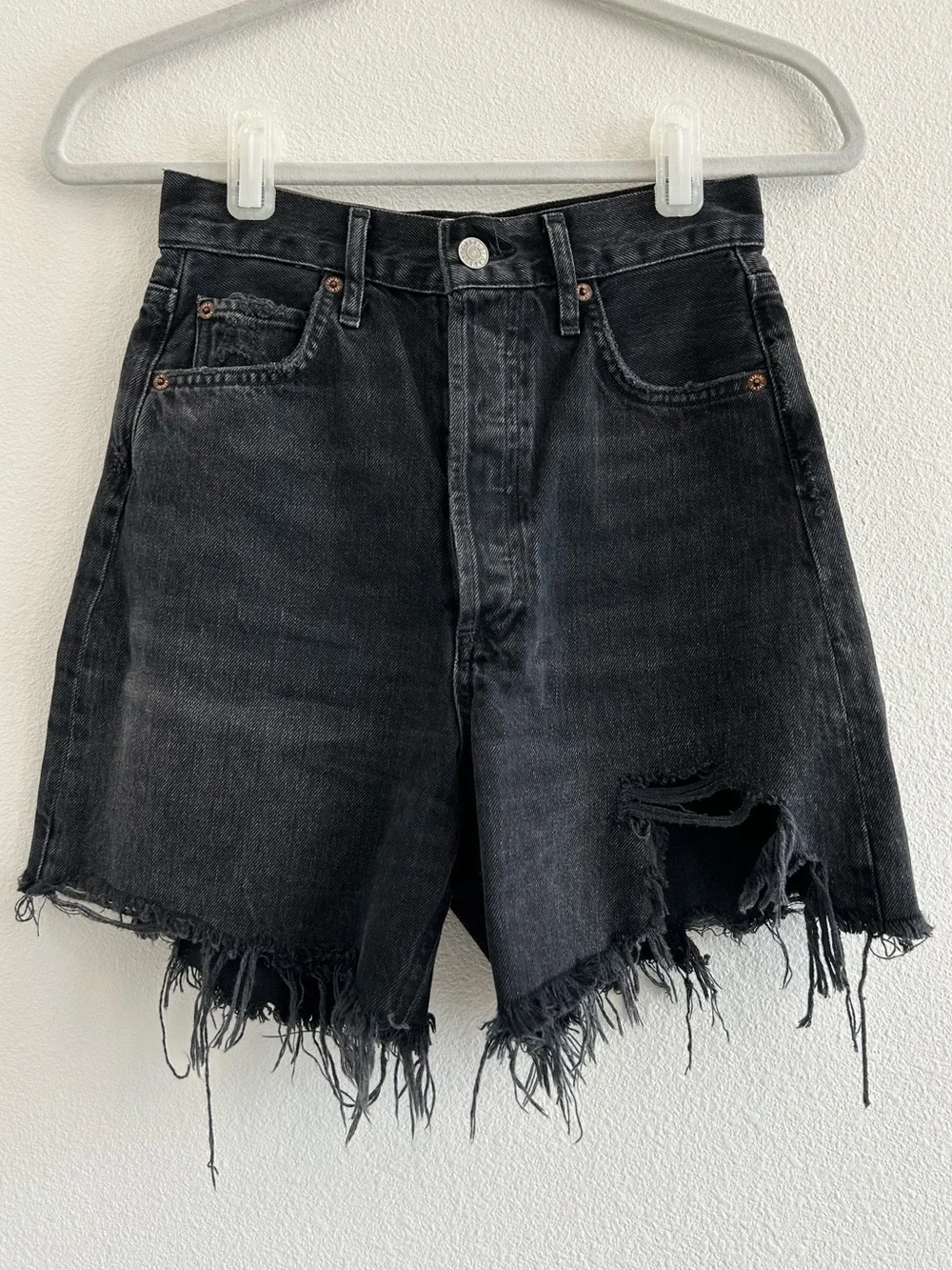 Agolde Stella Denim Shorts
